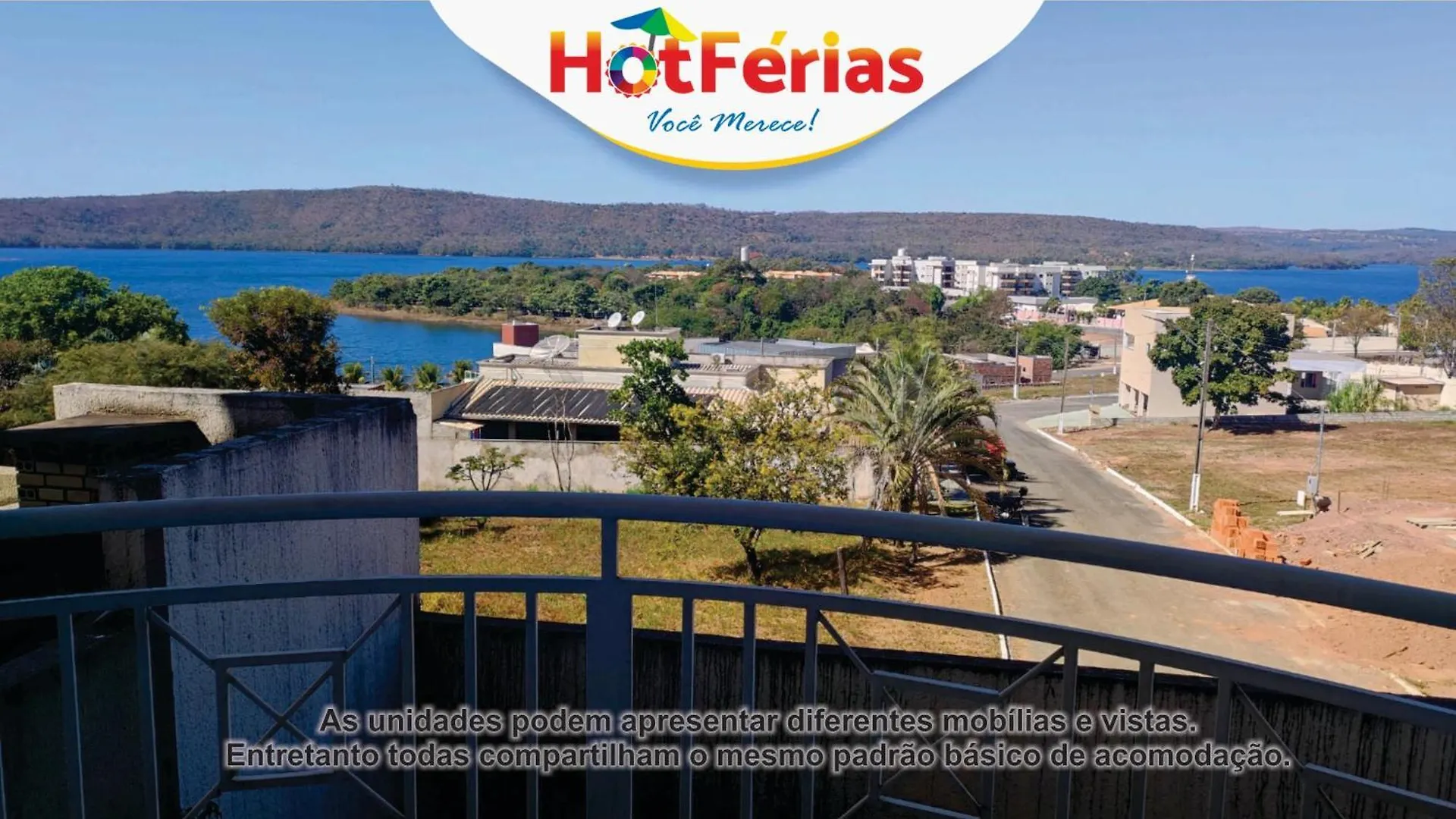 Aparthotel Hotferias - Flat No Enseada Caldas Novas, Acesso Ao Lago E Pesca Permitida, Prox Ao Nautico Praia Clube Brazilië
