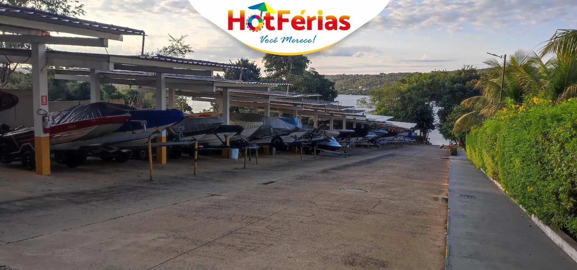 Hotferias - Flat No Enseada Caldas Novas, Acesso Ao Lago E Pesca Permitida, Prox Ao Nautico Praia Clube